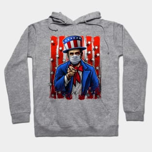 Abraham Lincoln Masked Hoodie